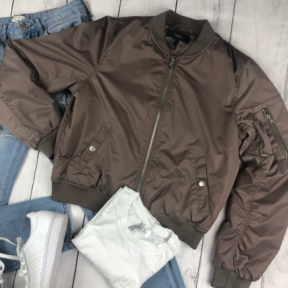 Zip-Up Bomber Jacket - Picture 2 of 4